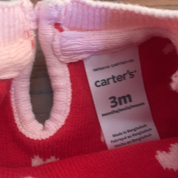 Carters LS sweater with pants set - Picture 3 of 11